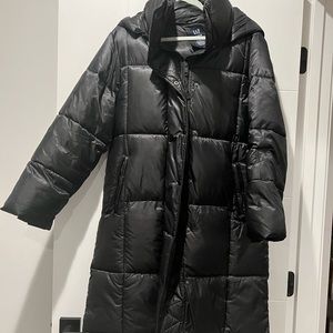 Long puffer jacket
